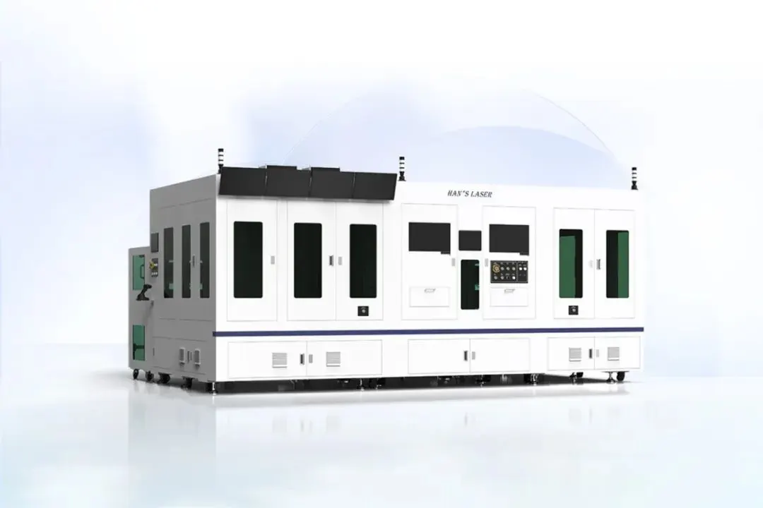全自動4ステーションレーザー切断システム