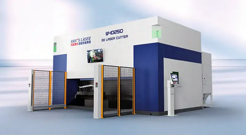 高度な3D 5軸レーザー切断機を